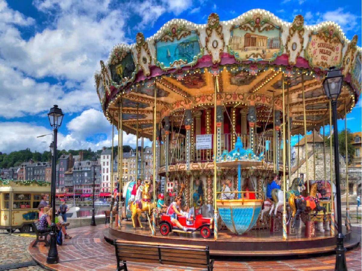Le Havre De Paix 8 , Les Hauts De Honfleur, Piscine, Wifi Et Parking Gratuits 에쿼뭐빌 외부 사진